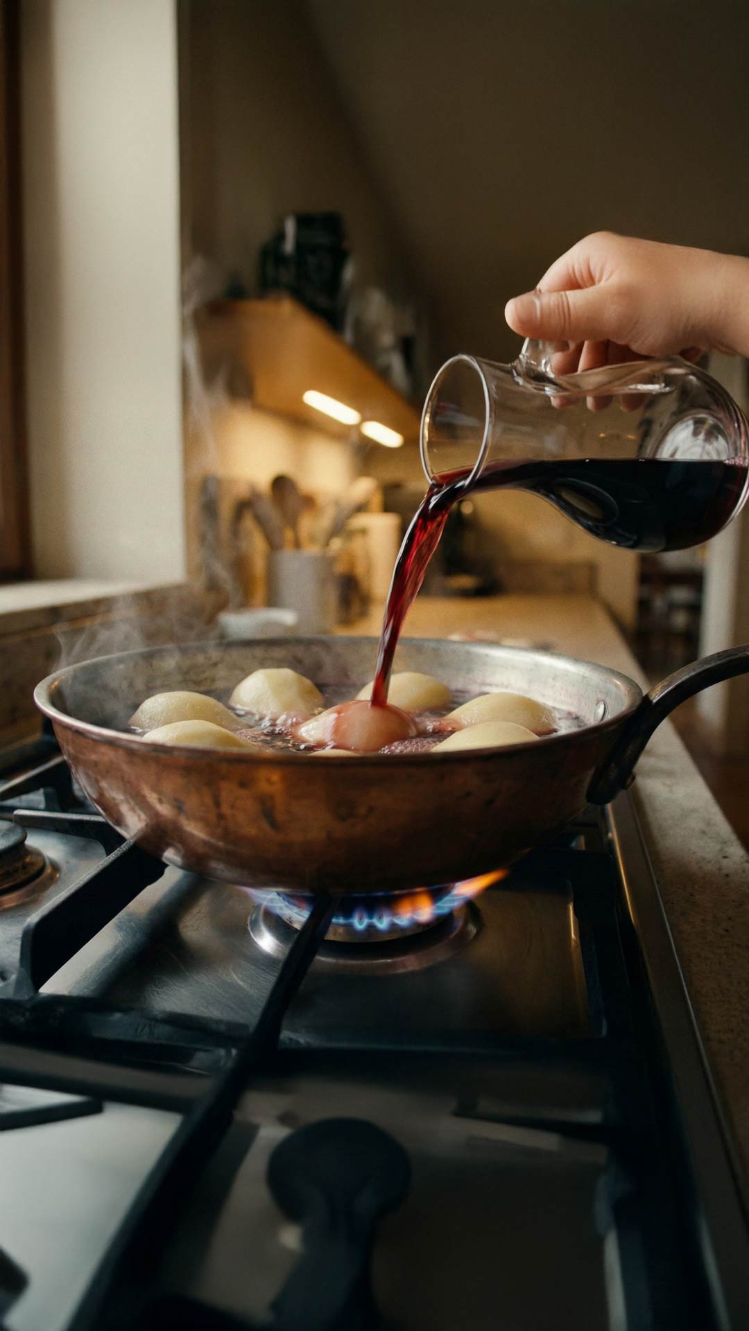 Recette poire au vin mobile