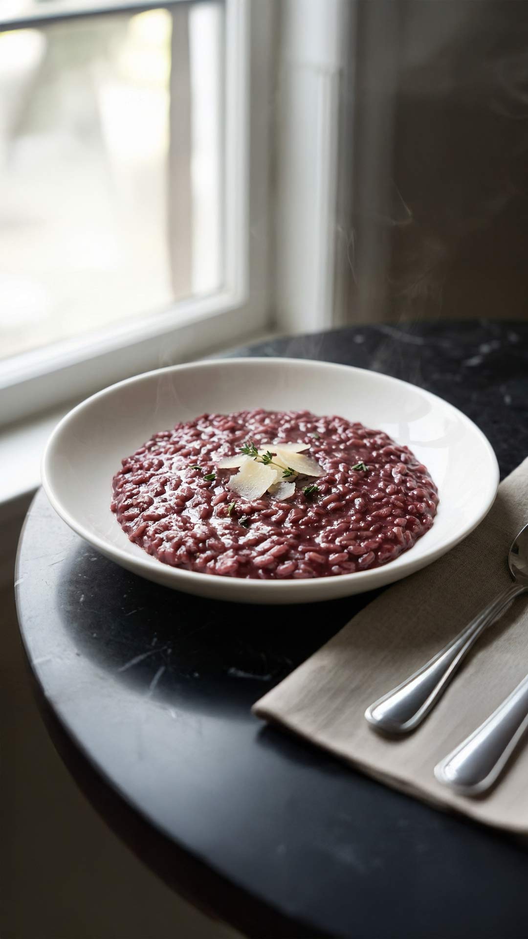 Recette risotto au vin rouge mobile