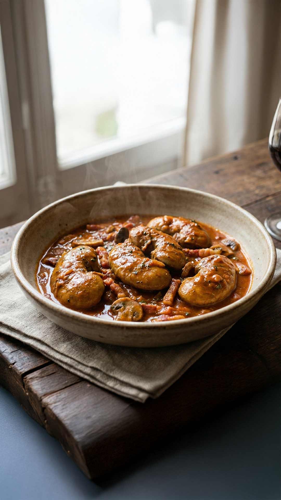 Recette rognon de veau sauce tomate mobile