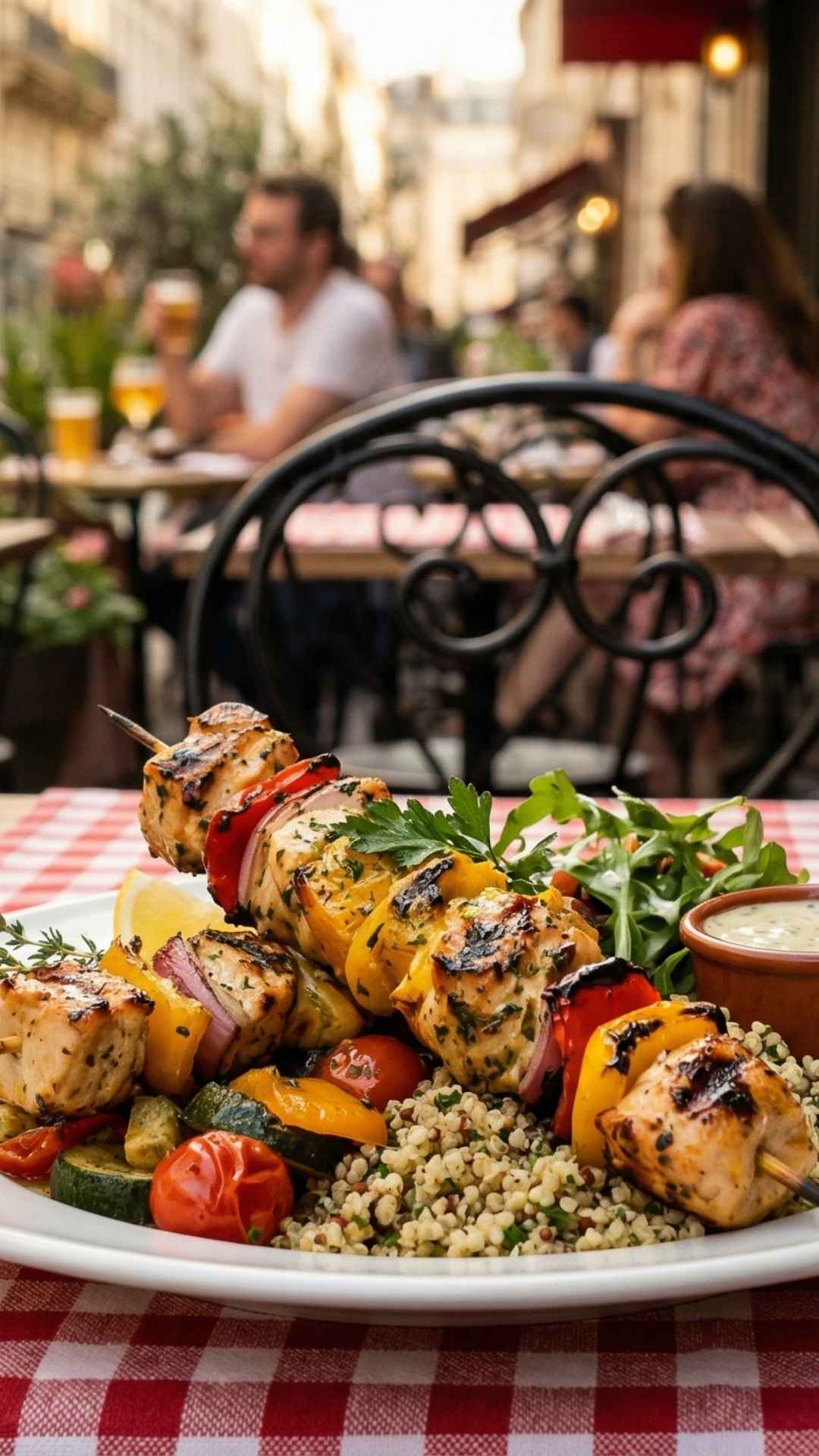 Recette Brochettes de volaille marinées Mobile