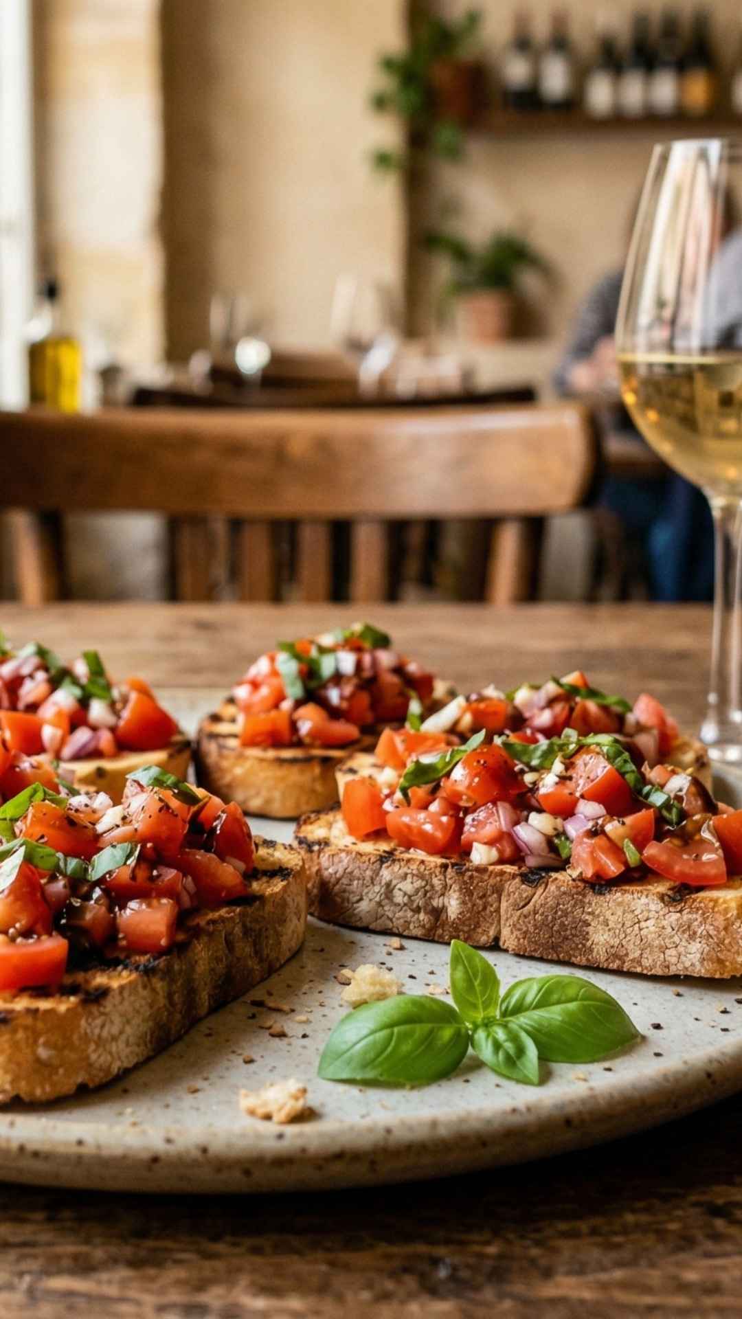 Recette Bruschettas tomates Mobile