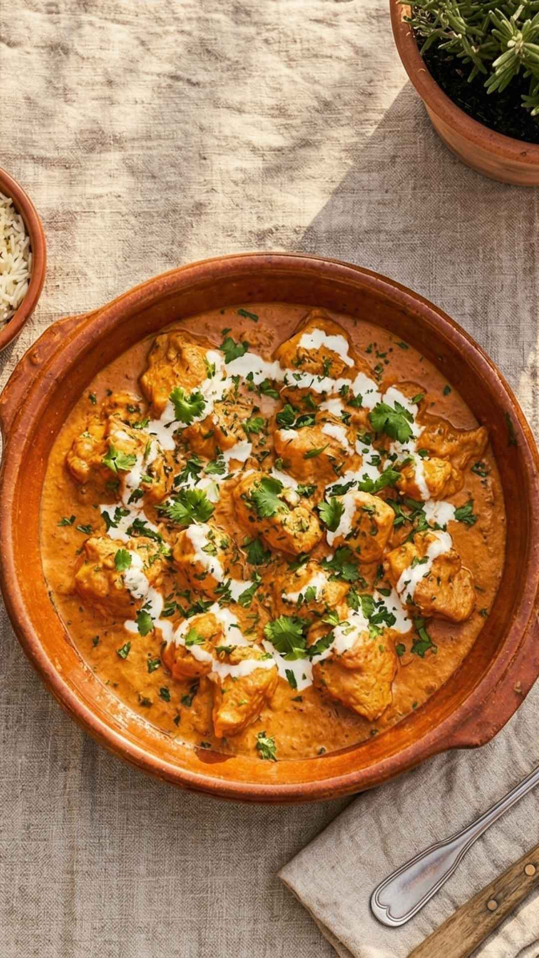 Recette Butter Chicken Mobile
