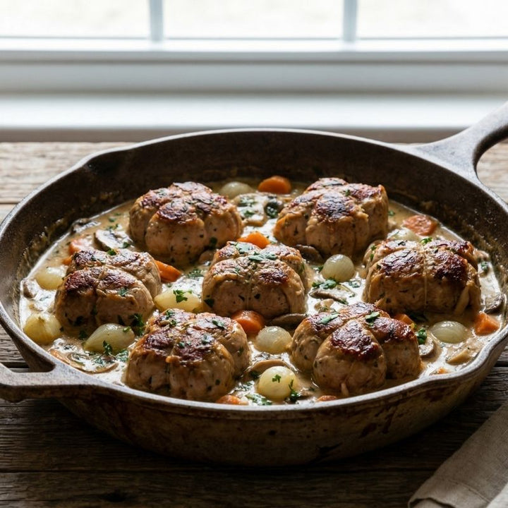 Coquille de veau en paupiette
