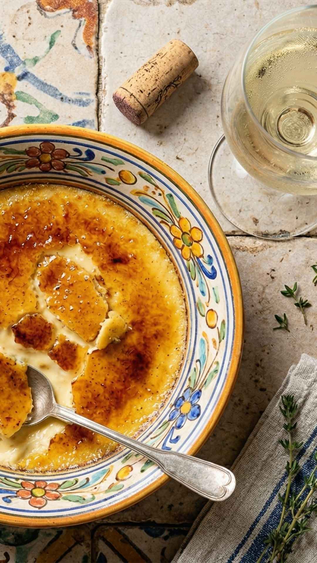 Recette Crème brûlée Mobile