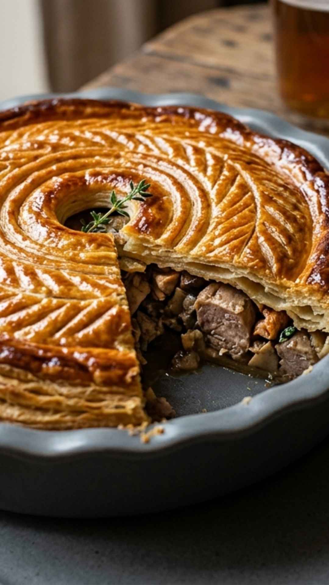 Recette Croustade de Pintade Mobile