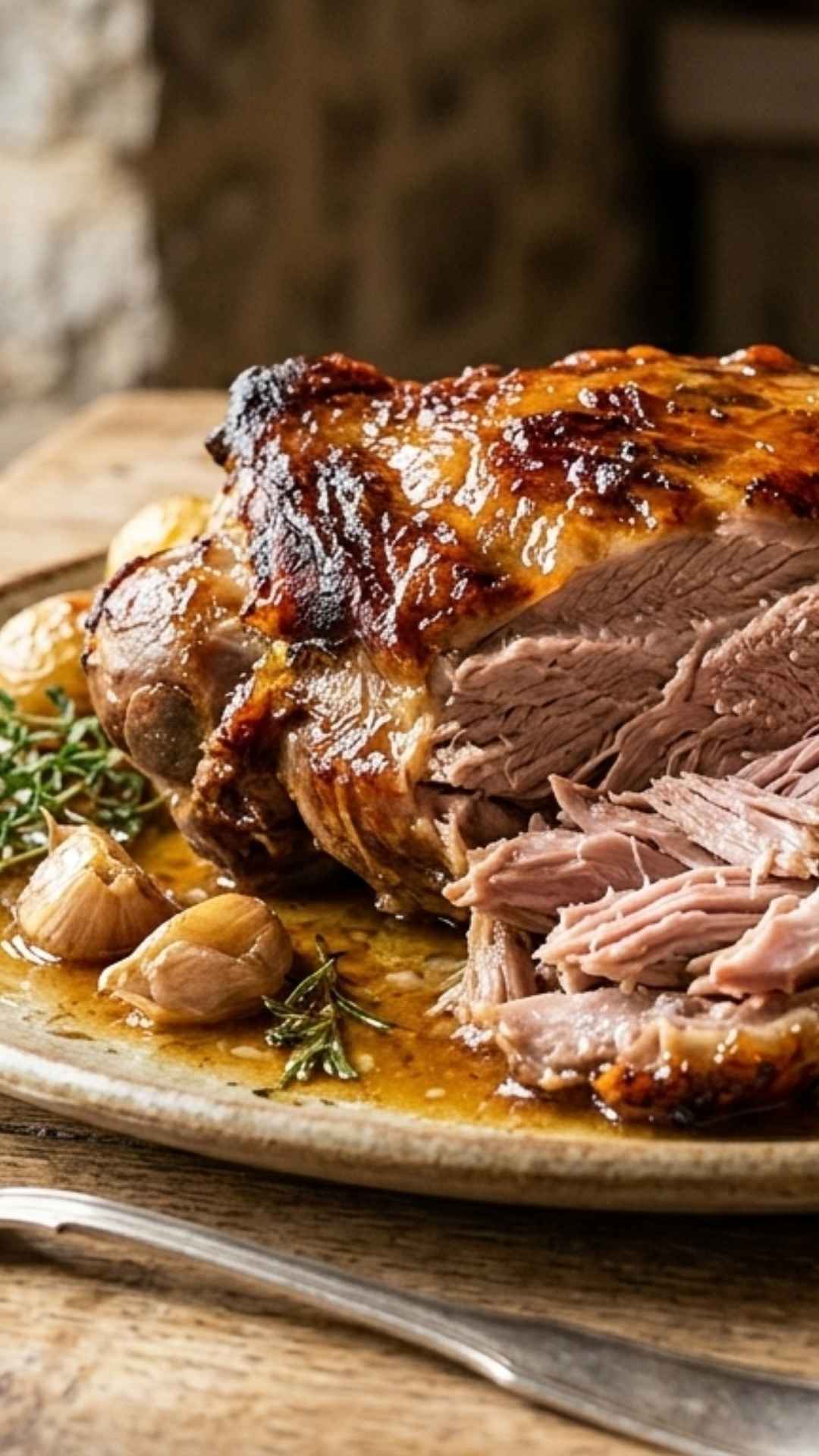 Recette Gigot d'agneau de lait Mobile
