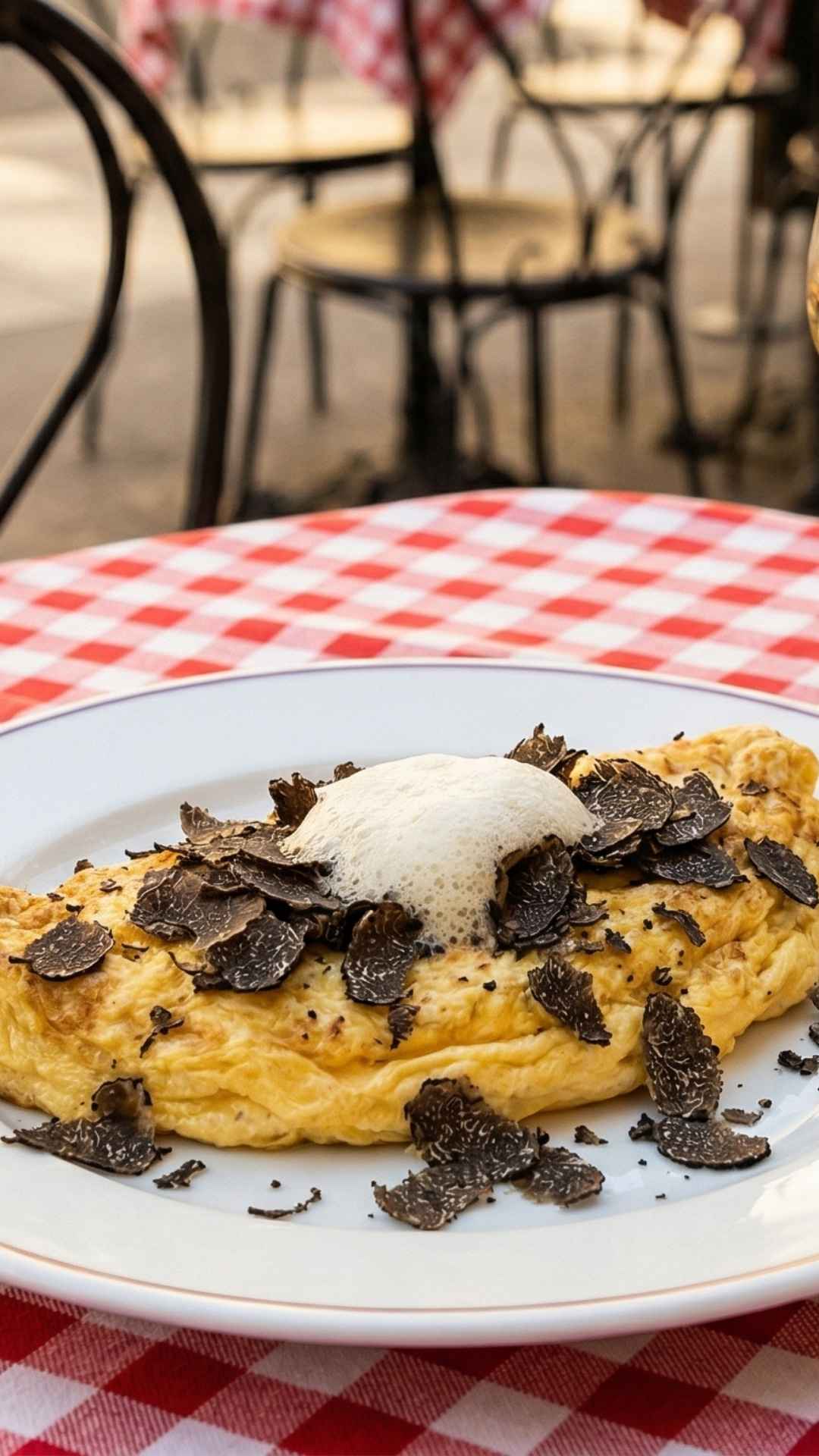 Recette Omelette aux truffes Mobile