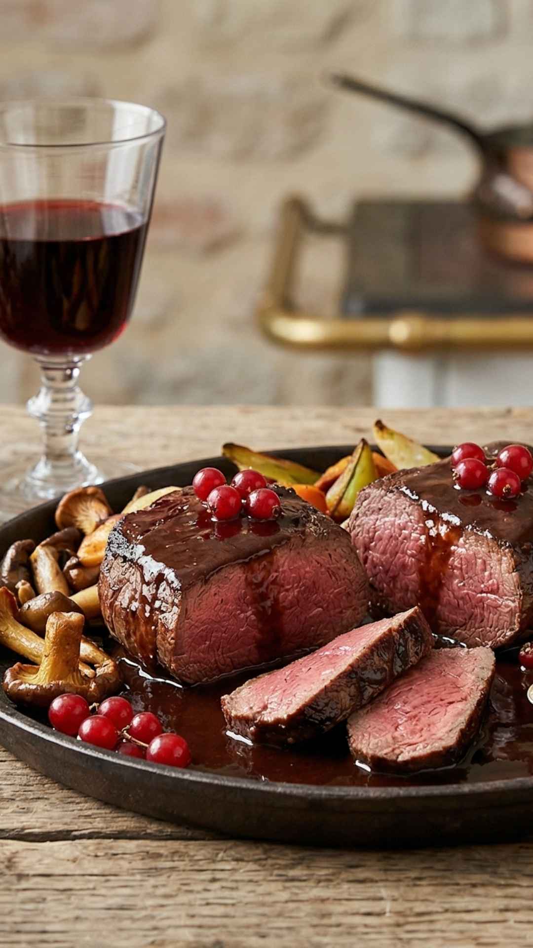 Recette Pavé de biche Mobile