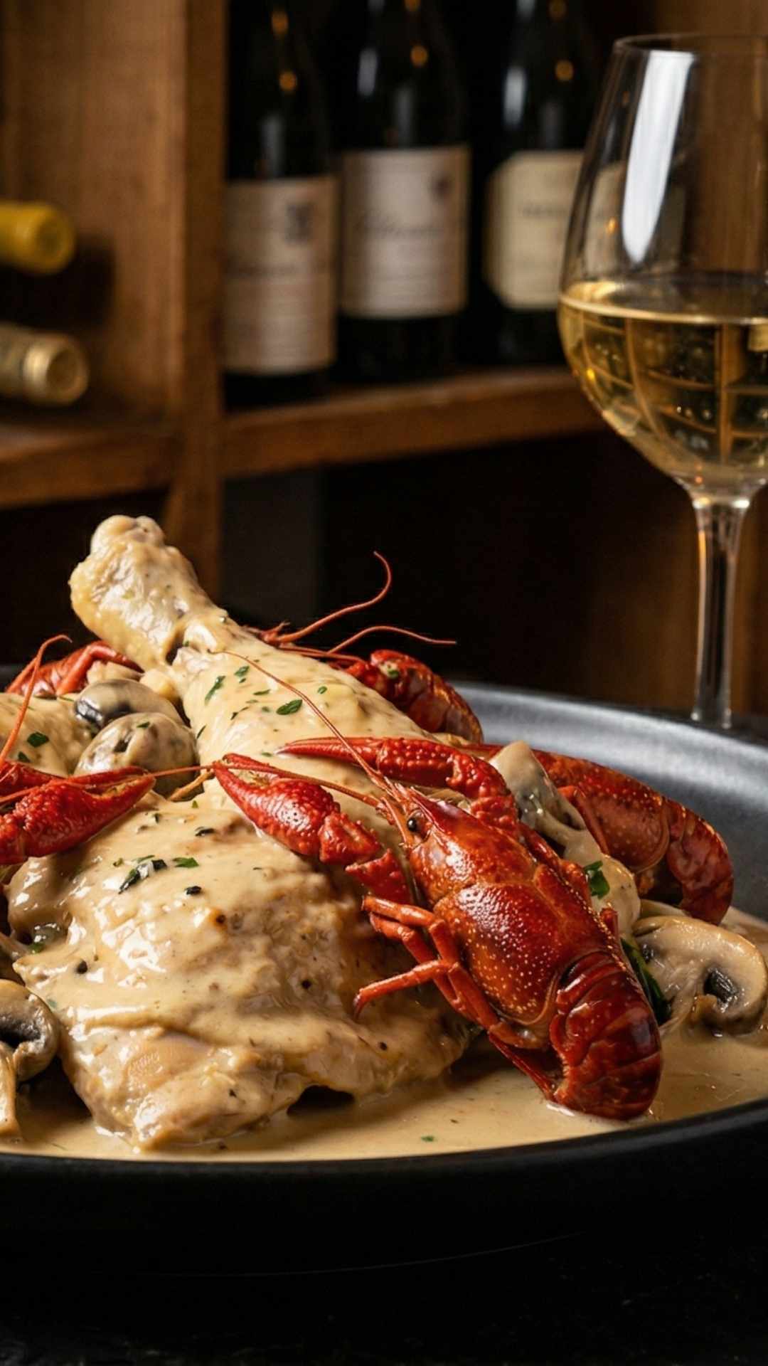 Recette Poularde à la crème Mobile