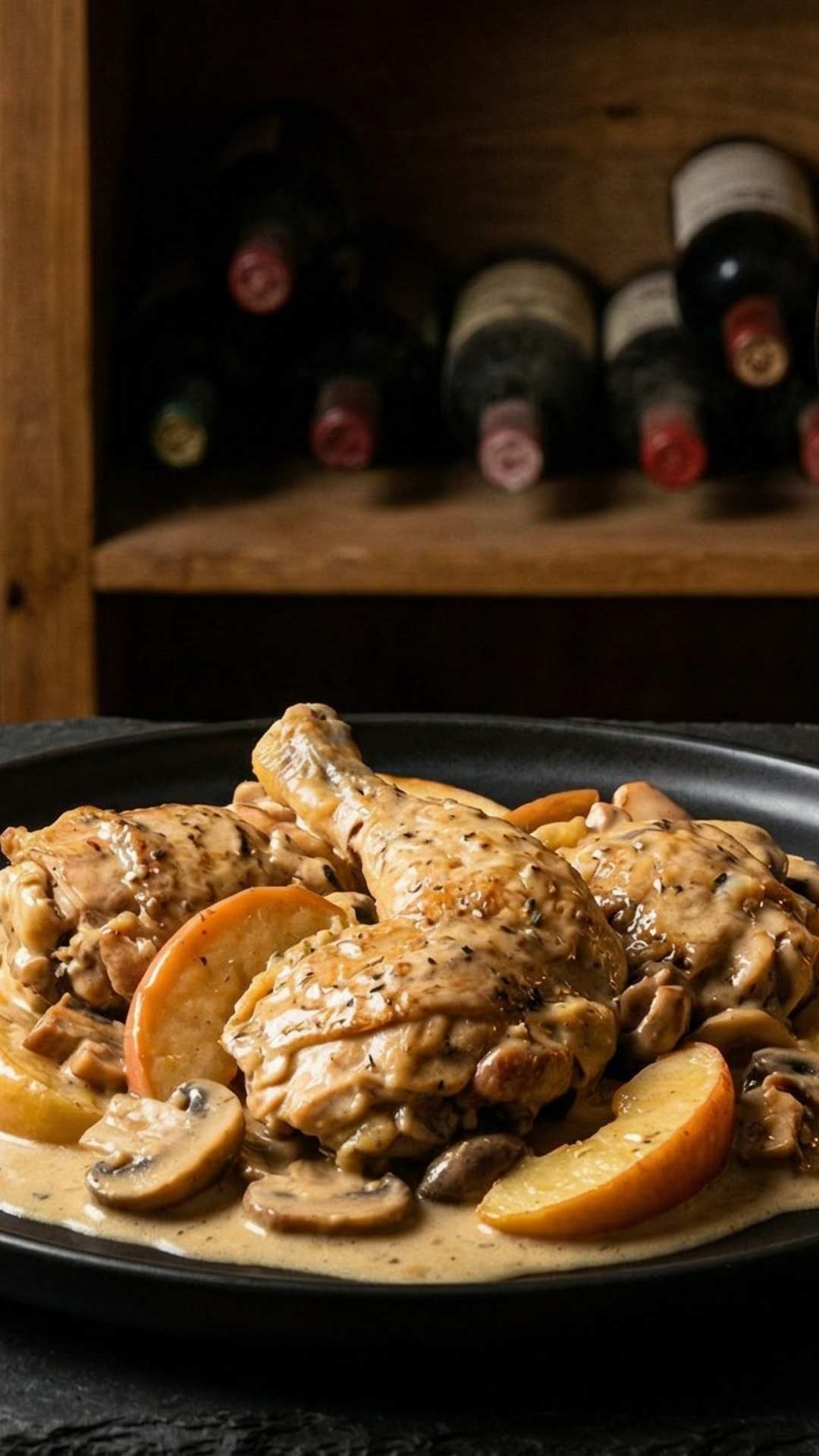Recette Poulet Vallée d'Auge Mobile