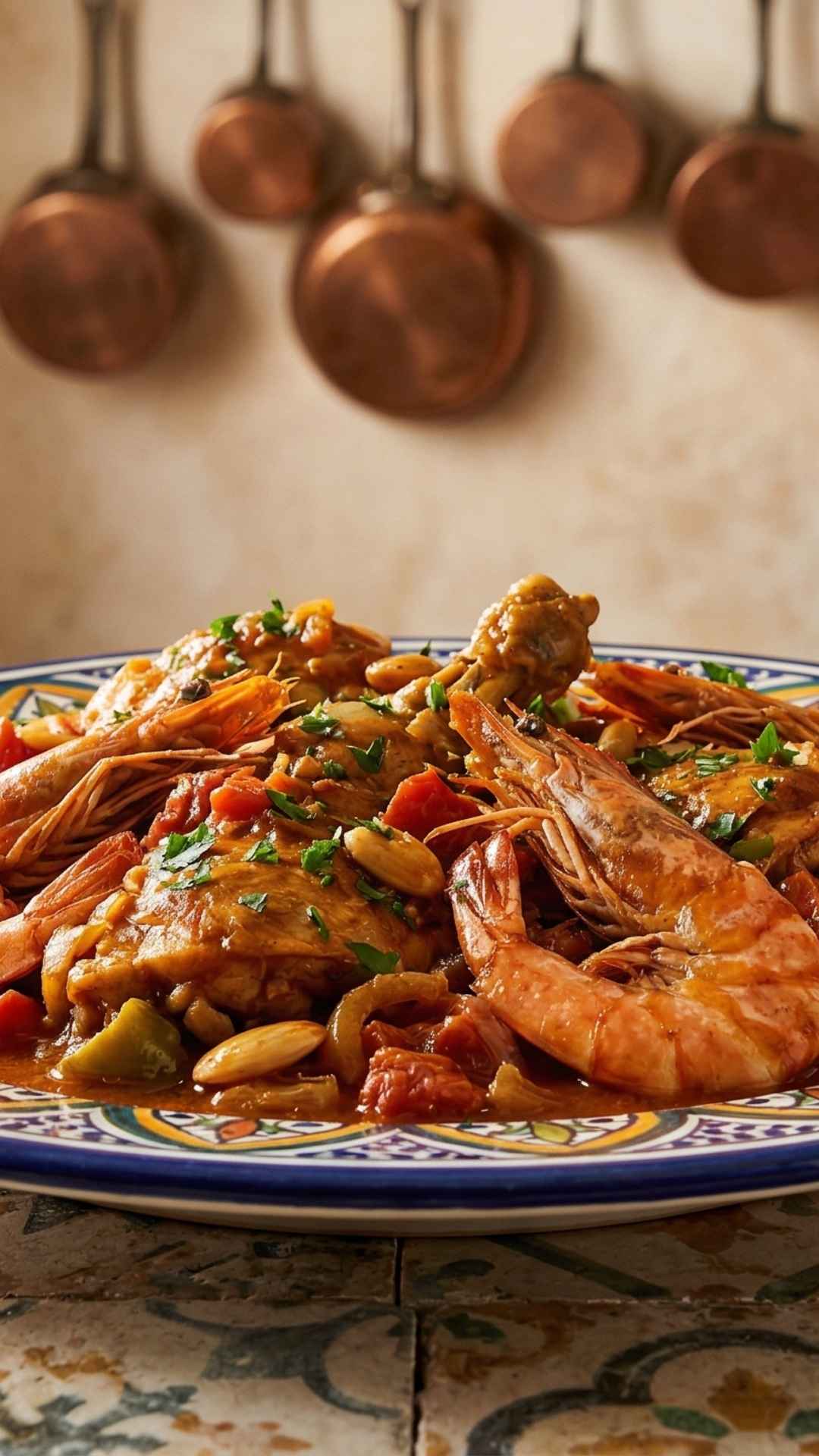 Recette Poulet à la catalane Mobile