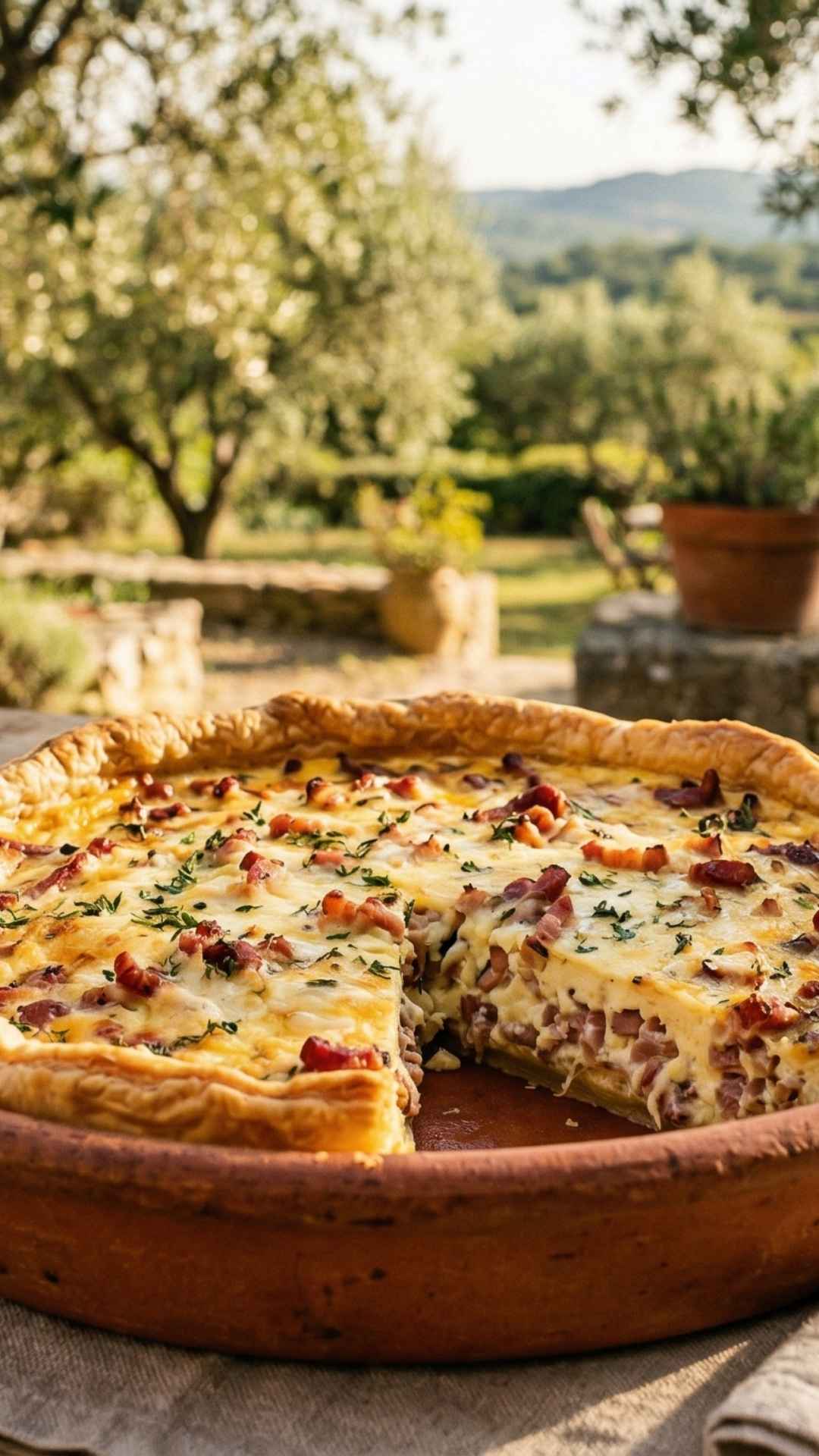 Recette Quiche Lorraine Mobile