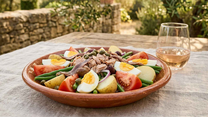 Salade niçoise traditionnelle