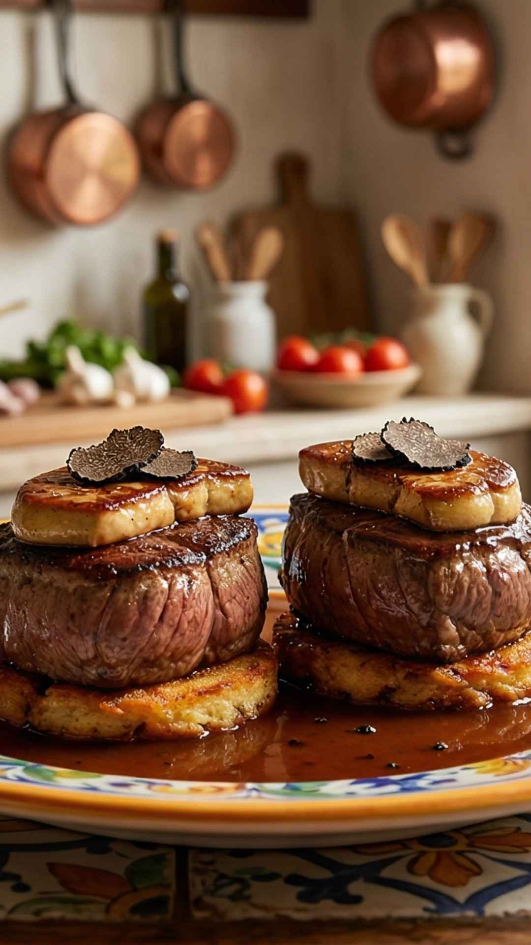 Recette Tournedos de biche rossini Mobile