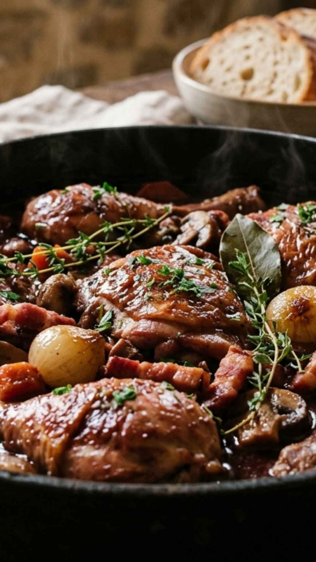 Recette Volaille coq Mobile