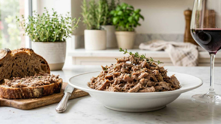 Rillettes de canard maison