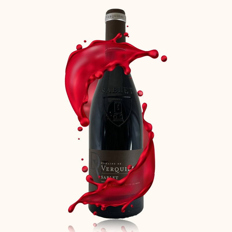 Sablet domaine verquieres rouge bouteille