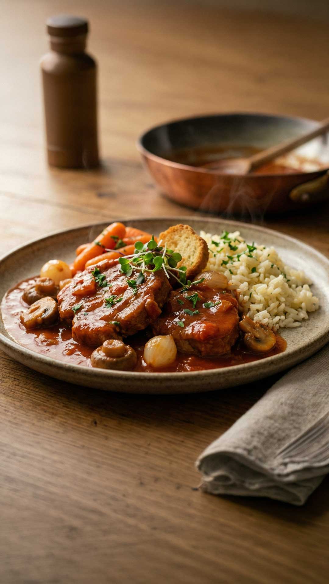 Sauté de Veau Marengo mobile