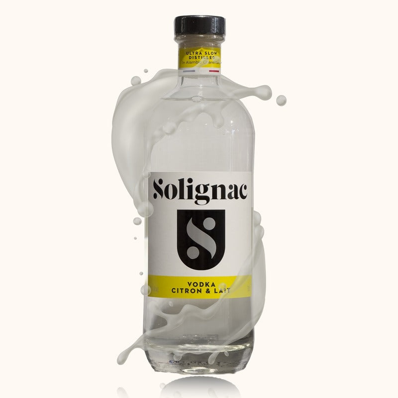 Solignac Vodka Citron & Lait bouteille