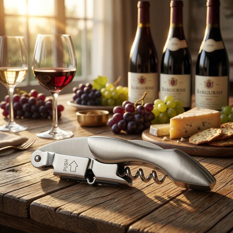 Sommelier tire bouchon professionnel décor