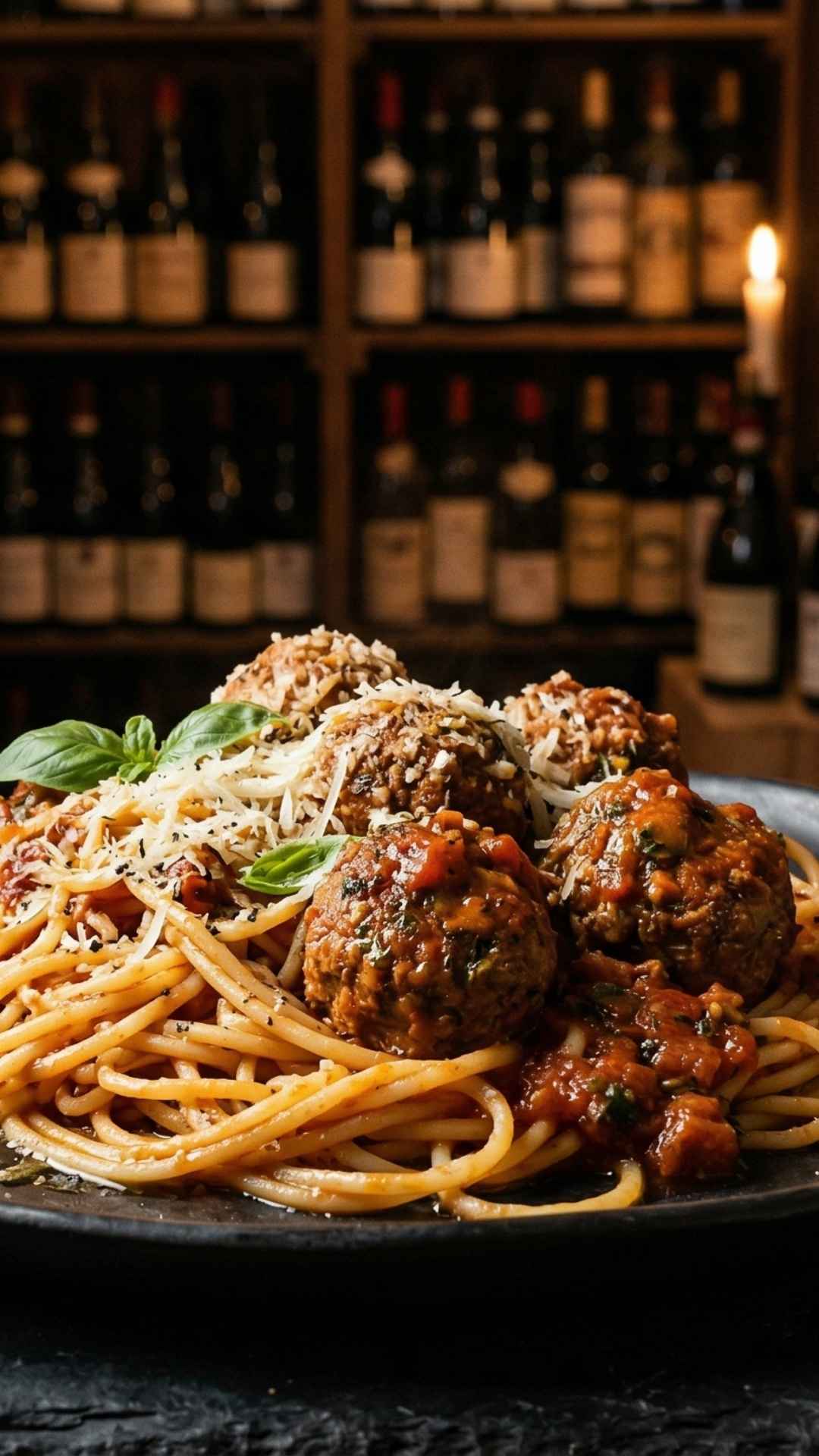 Spaghetti boulettes Mobile