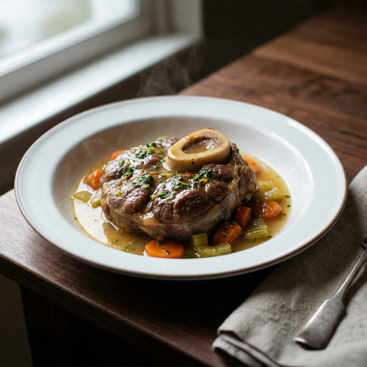 Recette facile de l’osso bucco au vin blanc