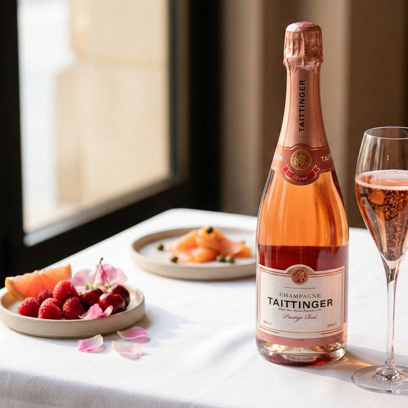 Taittinger Brut Prestige Rosé décor Image