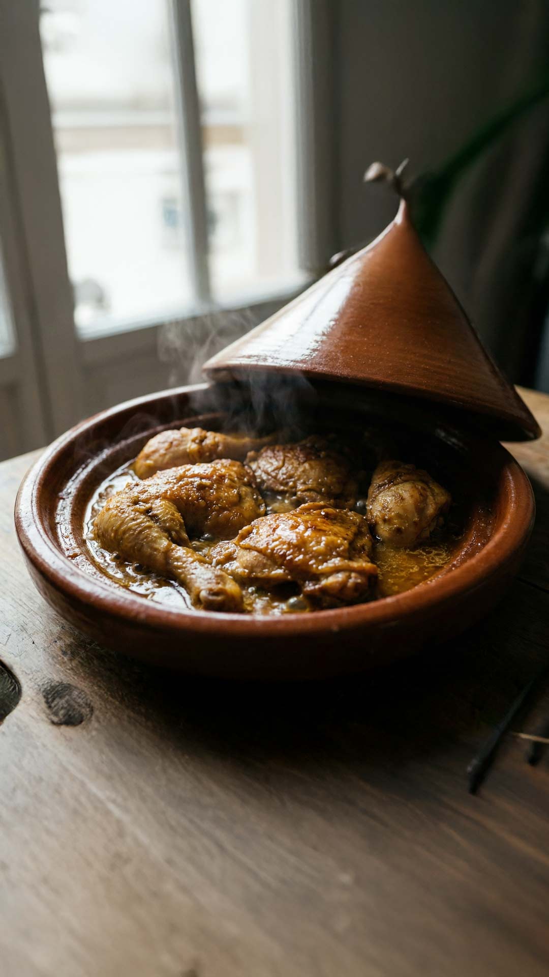 Tajine de poulet mobile