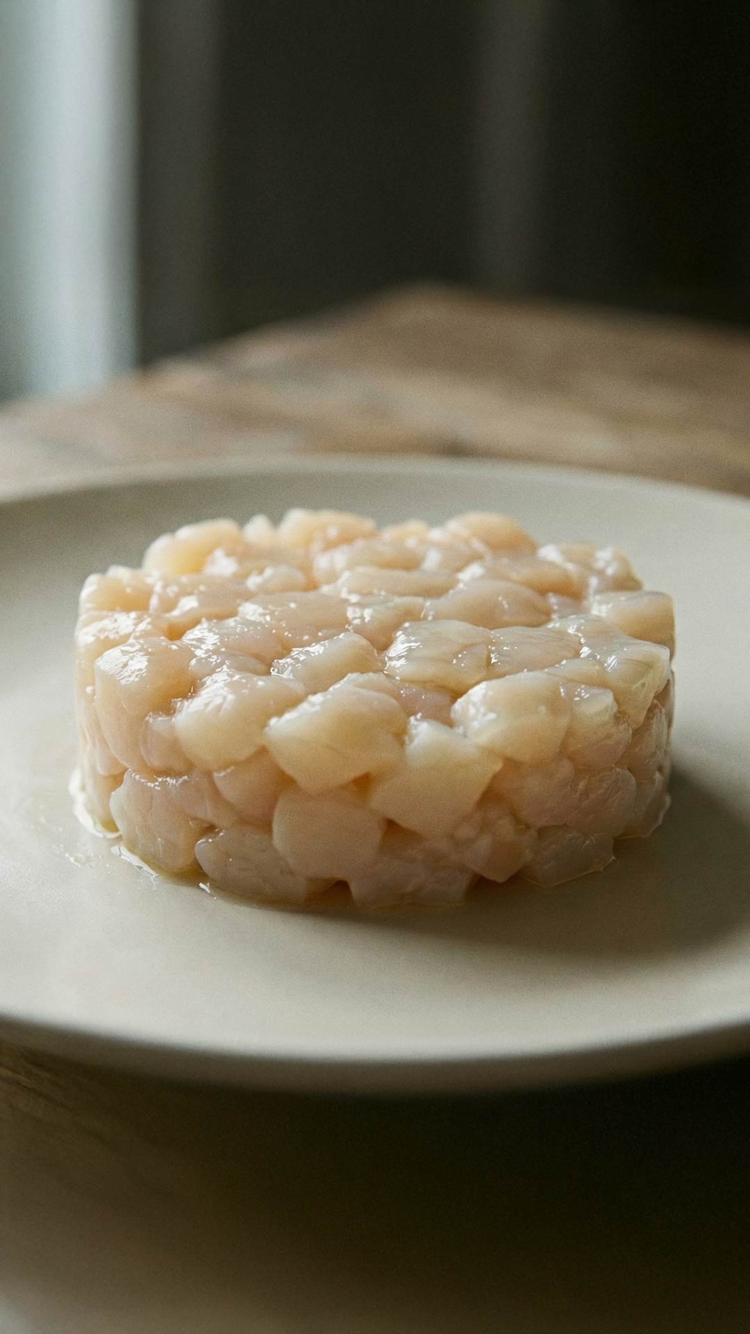 Tartare de saint-jacques mobile