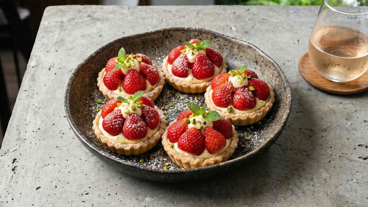 Tartelettes aux fraises et crème mascarpone