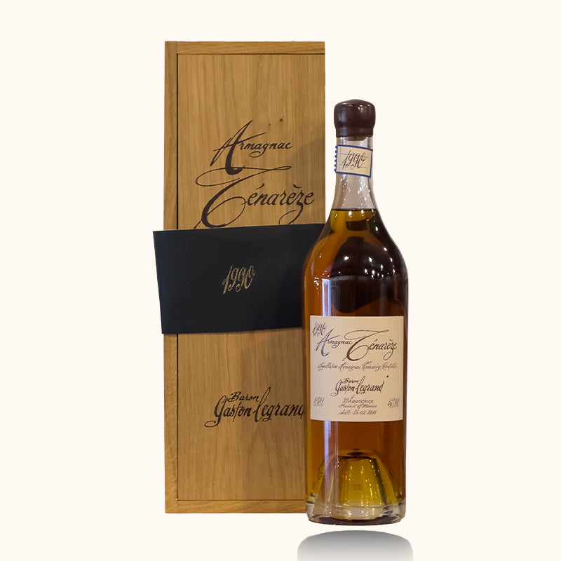 Armagnac Ténarèze 1990 Baron Gaston Legrand coffret