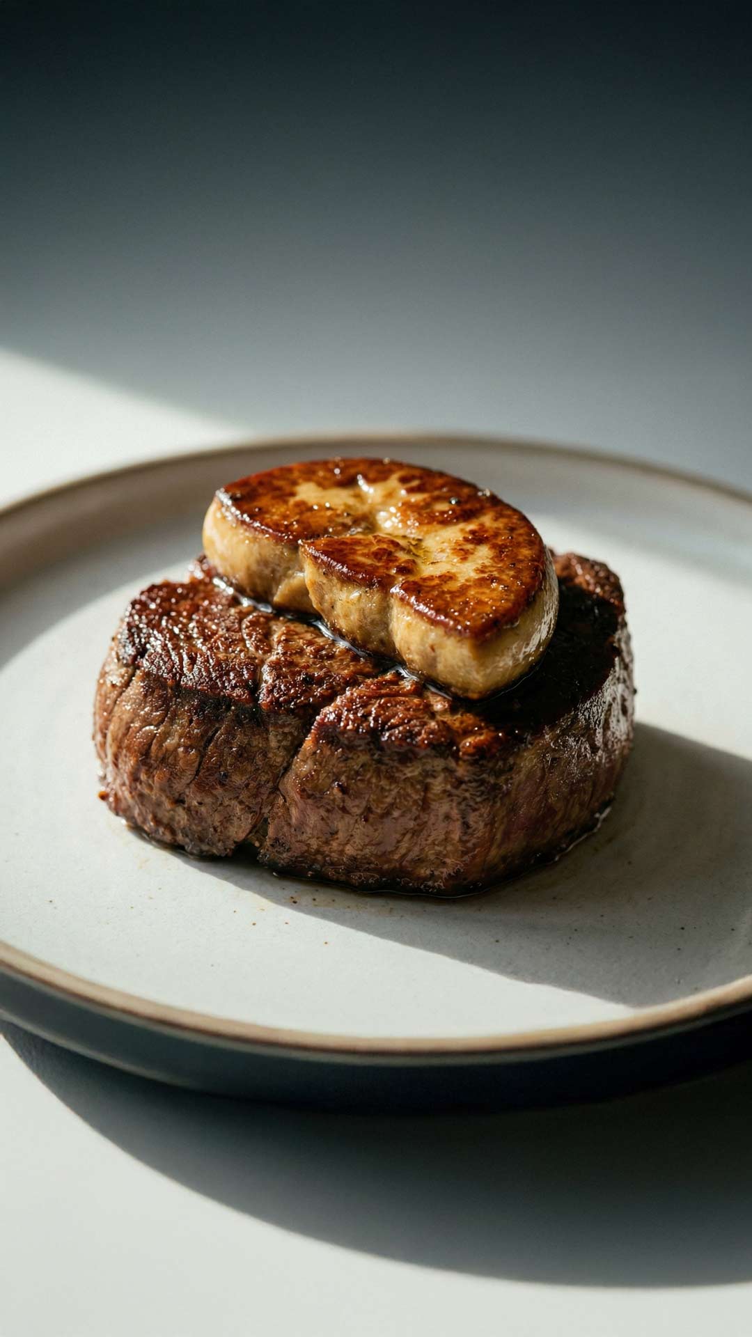 Tournedos rossini au foie gras mobile