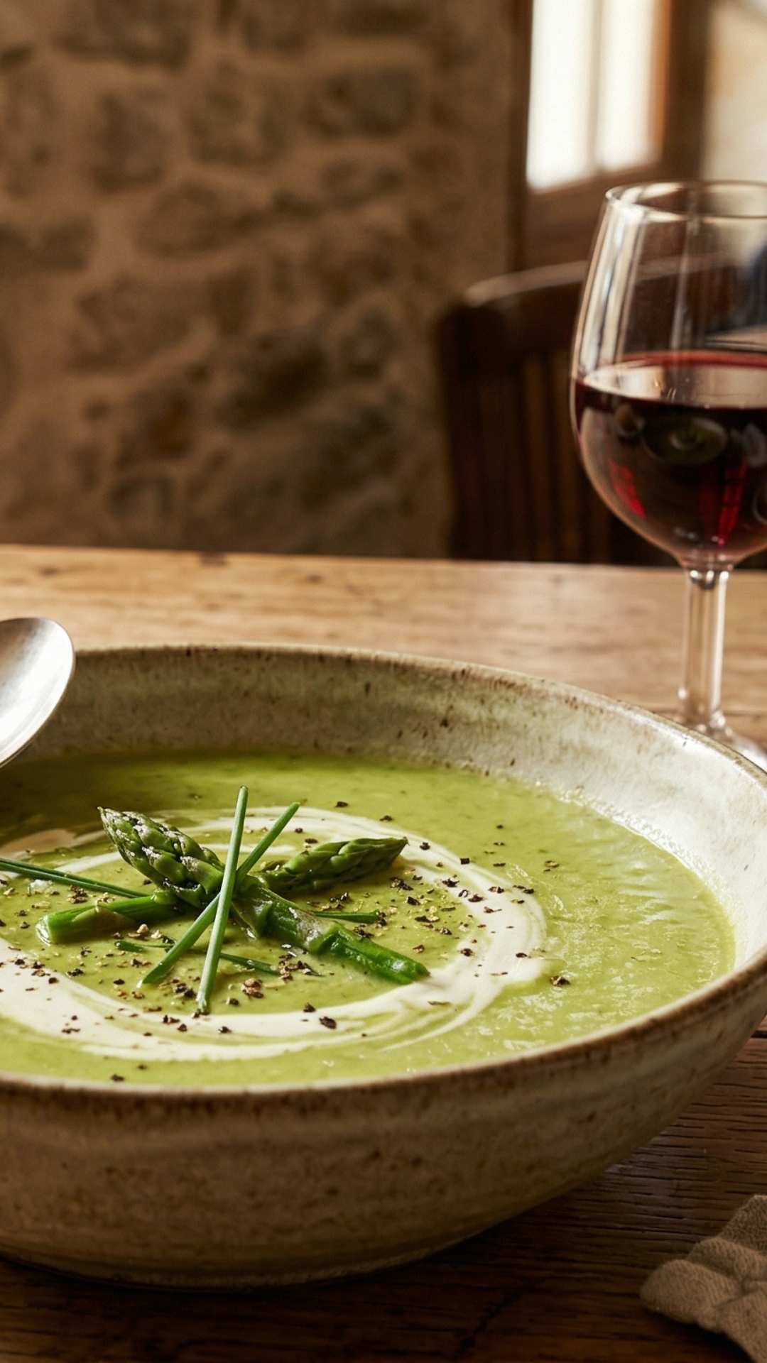 Velouté d'asperges Mobile