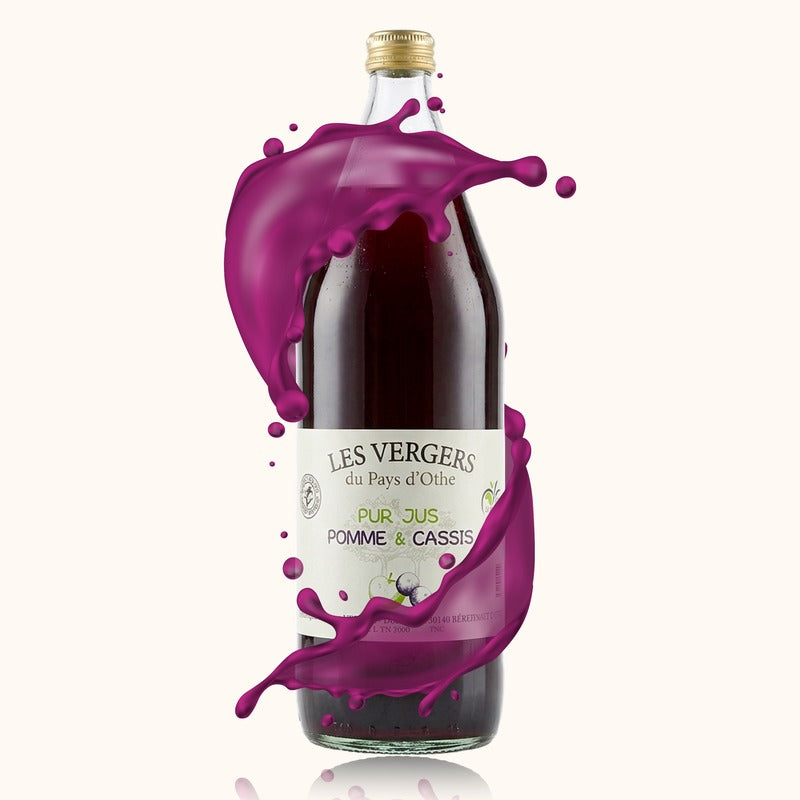 Vergers Pays d'Othe Jus de Pomme-Cassis bouteille