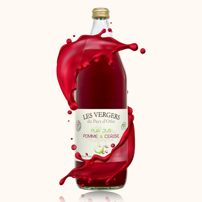 Vergers Pays d'Othe Jus de Pomme-Cerise bouteille