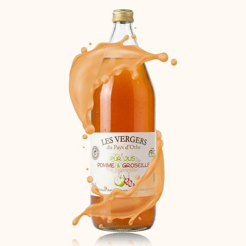 Vergers Pays d'Othe Jus de Pomme-Groseille bouteille
