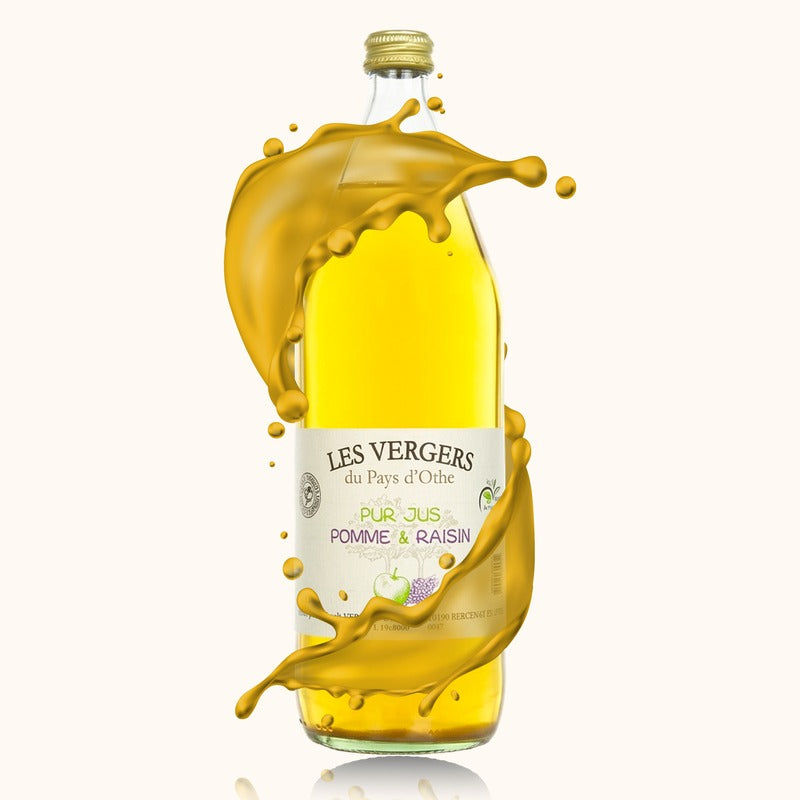 Vergers Pays d'Othe Jus de Pomme-Raisin bouteille