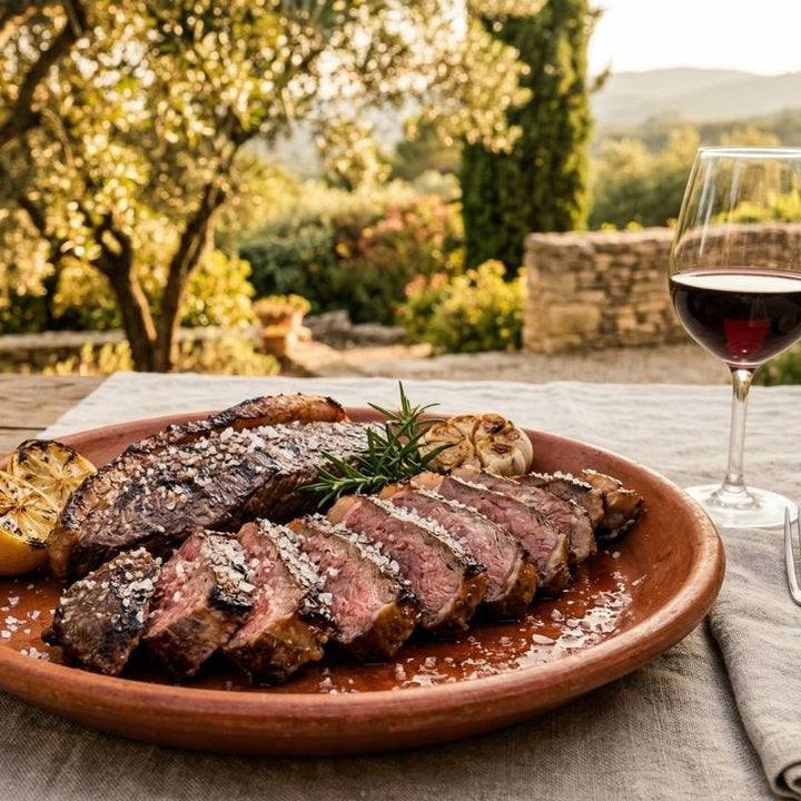 Picanha brésilienne grillée au gros sel