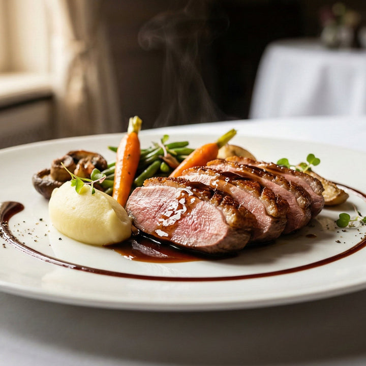 Magret de canard rosé