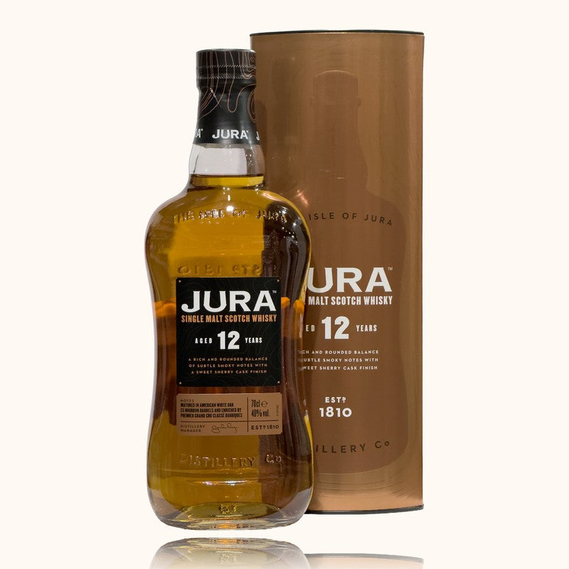 Whisky Jura 12 ans coffret