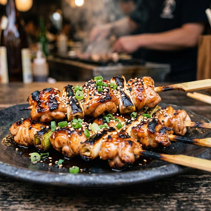 Yakitori et plats umami
