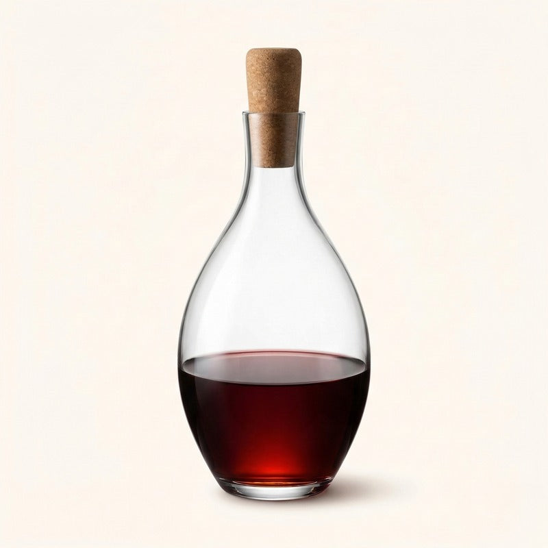 Carafe a decanter avec bouchon