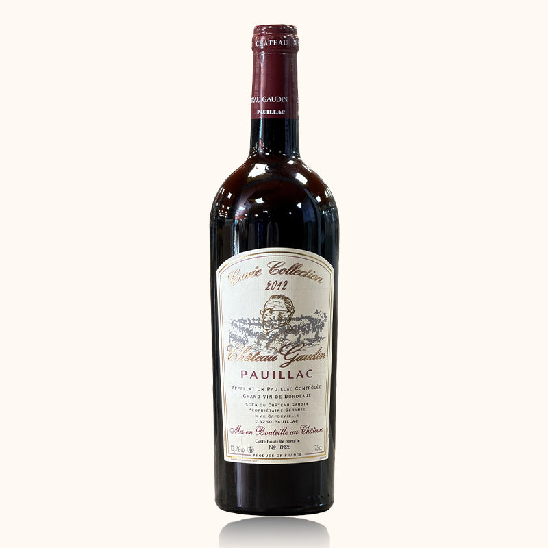 Château Gaudin Pauillac Réserve 2012 Image