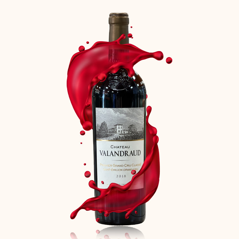 Château Valandraud 2018 bouteille