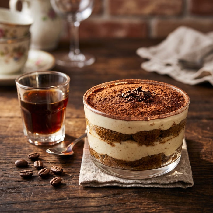 Dans un tiramisu