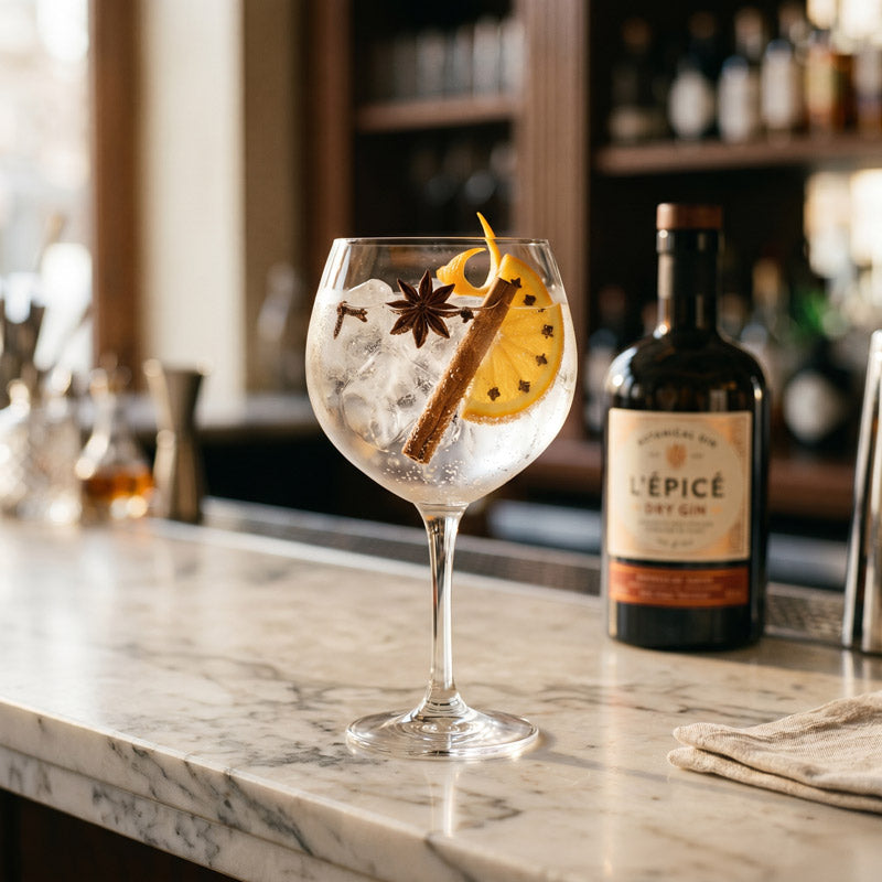 Gin tonic épicé