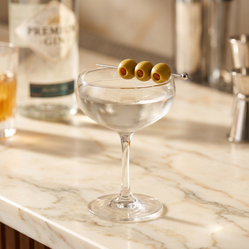 vermouth sec garni d'olive