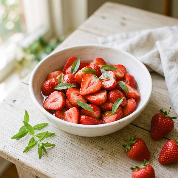 Verveine & fraises