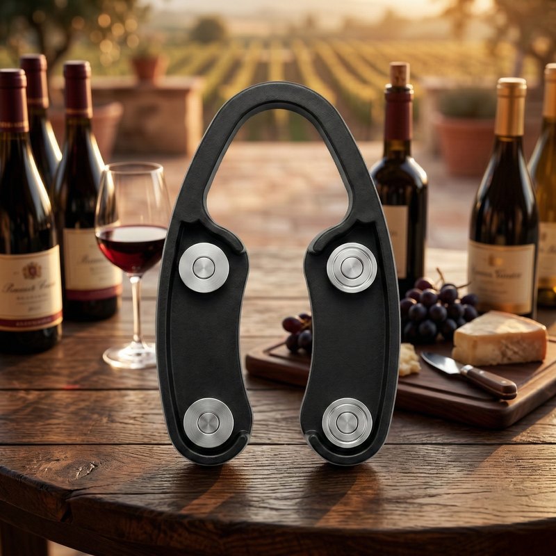 Coupe capsule vin décor