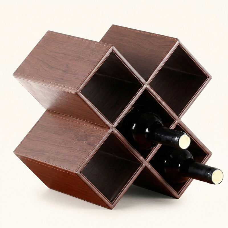 Meuble porte bouteille bois